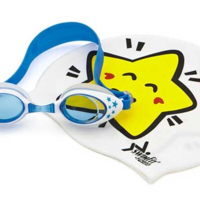 Dečiji set za plivanje Swimfit kapa i naočare 621000B-A