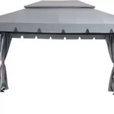 Gazebo Paviljon Royal 3 x 4 m Sa Zavesama - Grey