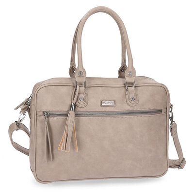 Torba za laptop Pepe Jeans Croc Beige 70260