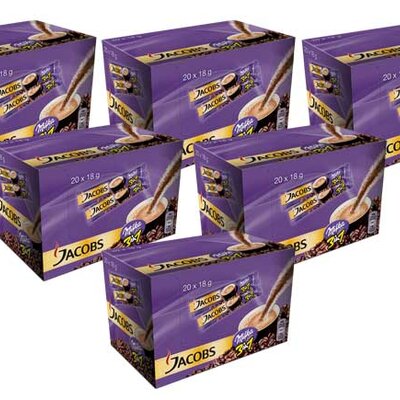 Jacobs kafa 3u1 Milka 6x360g 613126