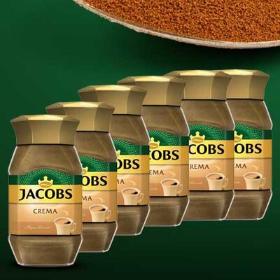 Jacobs kafa Crema Gold 6x200g