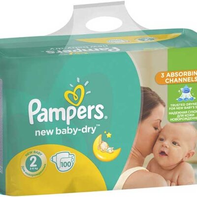 Pelene Pampers Active GP 2 Mini 3-6kg 100 kom.