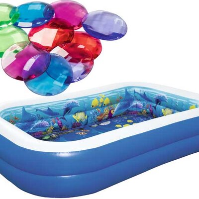 Bestway Dečiji bazen sa 3D naočarima i kristalima za igru 54177