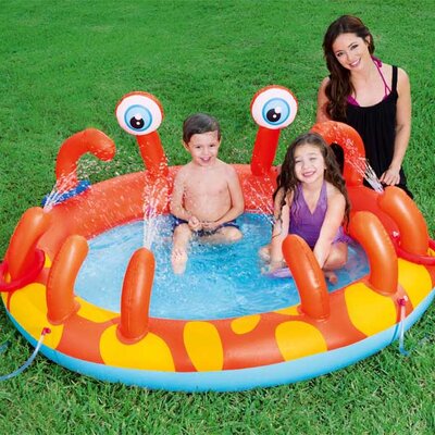 Bestway Bazen za bebe sa prskalicama Crab 53058