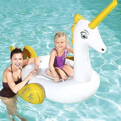 Bestway Igračka na naduvavanje za igru u vodi Jednorog 165x145 41114