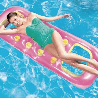 Bestway 43110-2 Dušek za vodu Open Float Pink