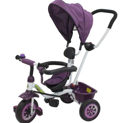 Dečiji tricikl Guralica sa tendom Cool Baby JG906-P Ljubičasti 290092