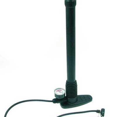 Ručna pumpa za bicikl sa manometrom i nastavcima za druge ventile Bee 190584