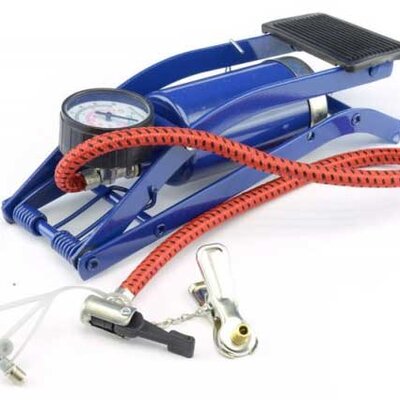 Nožna pumpa sa manometrom i nastavcima 190580