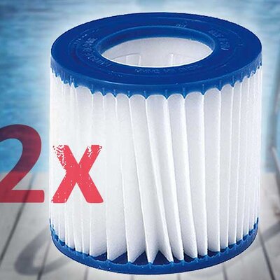Jilong Filter za filtersku pumpu za bazen 105x135mm 2kom 290799 V01