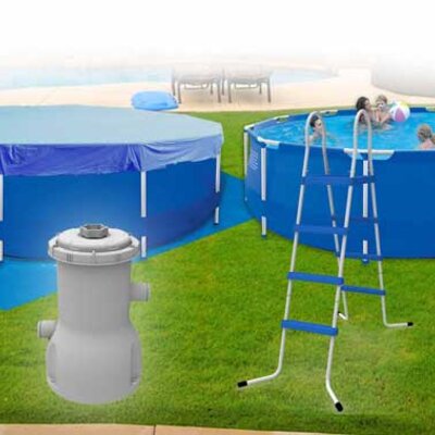 Jilong Bazen sa metalnom konstrukcijom 420x84 Komplet 17542EU