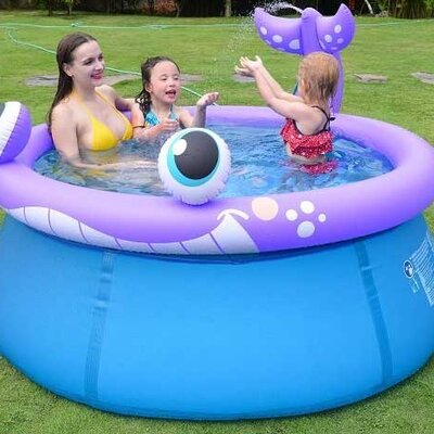 Jilong Dečiji bazen sa prskalicom za vodu 175x62 17523