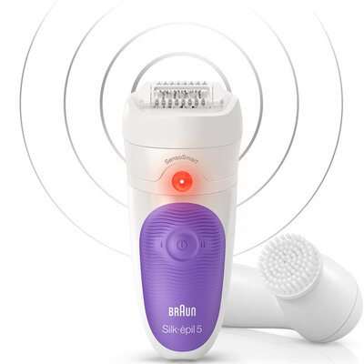 Braun Epilator SES 5-870 SensoSmart Wet and Dry 504739