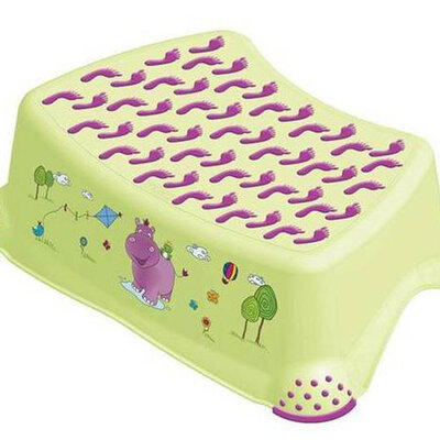 Stepenik za decu Hippo zeleni OKT-8642