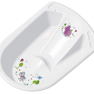 Kada za bebe sa naslonom i odvodom za vodu Hippo OKT-337
