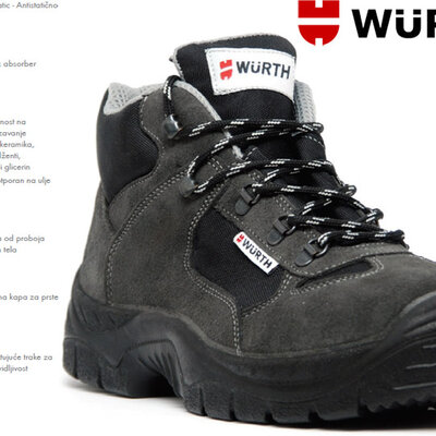 Wurth Bezbednosne cipele Cyclone S1P duboke vel. 44