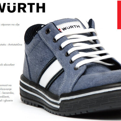 Wurth Radna patika Sirocco O1 vel. 42