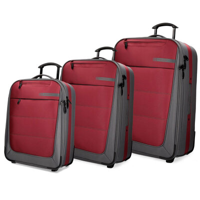 Komplet kofera Movom Detroid Red 53394