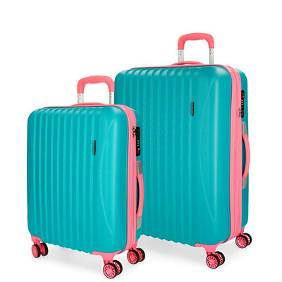 Komplet dva ABS kofera Movom Circus Turquoise 54295