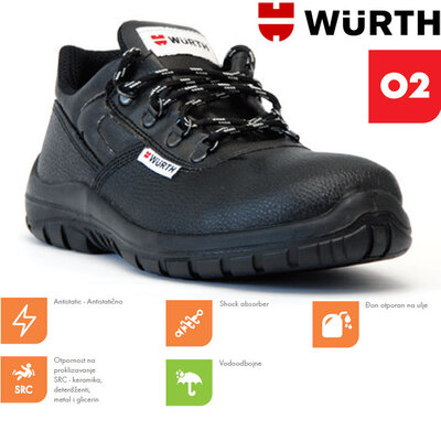 Wurth Radne cipele Libra O2 plitke vel. 42