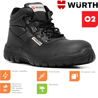 Wurth Radne cipele Libra O2 duboke vel. 37