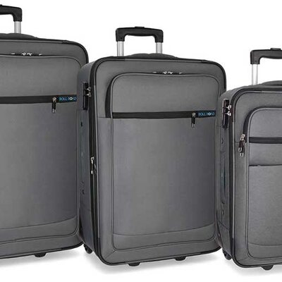 Roll Road Komplet kofera 55/65/75cm Time Grey 55284