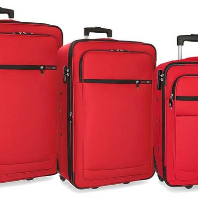 Roll Road Komplet kofera 55/65/75cm Time Red 55284