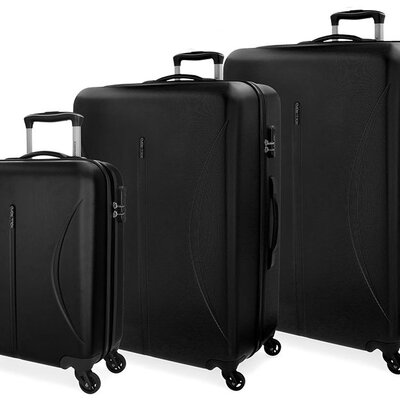 Koferi za putovanja Roll Road Camboya Black 55894