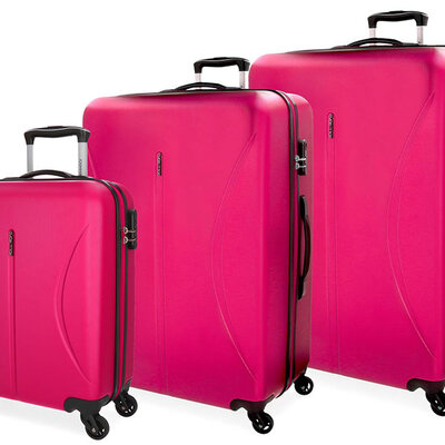 Koferi za putovanja Roll Road Camboya Strawberry 55894