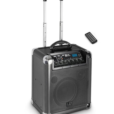 LD Systems Roadjack 10 portabl aktivni razglasni sistem sa punjivom baterijom i ugrađenom miksetom