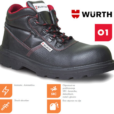 Wurth Radne cipele Tara O1 duboke vel. 41