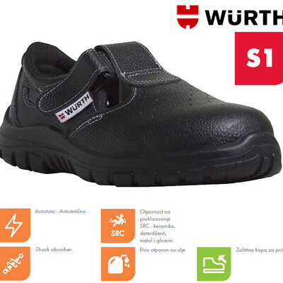 Wurth Bezbednosne sandale Kala S1 vel. 47