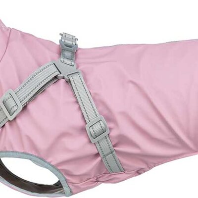 Odelo sa integrisanim amom za pse leđa 27cm Pontis pink 6801901