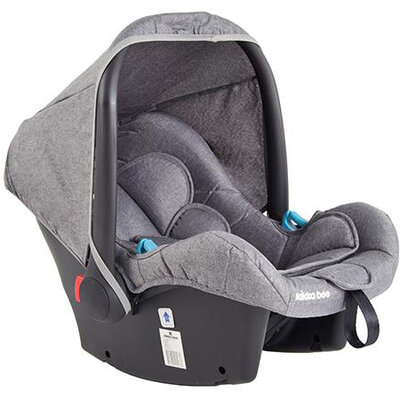 KIKKA BOO Autosedište BALI Grey Melange 0-13kg