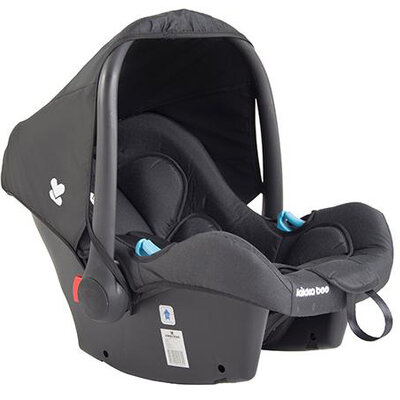 KIKKA BOO Autosedište BALI Black 0-13kg