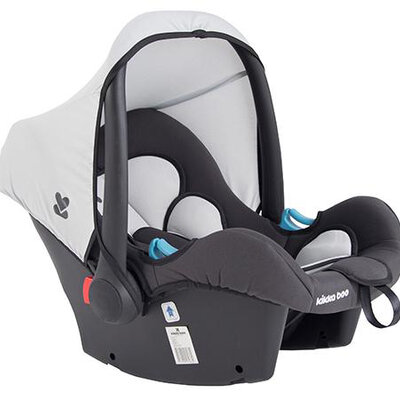 KIKKA BOO Autosedište BALI Grey 0-13kg
