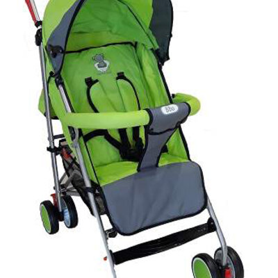 BBO Kolica za bebe Zeleno-siva 406.ZS004