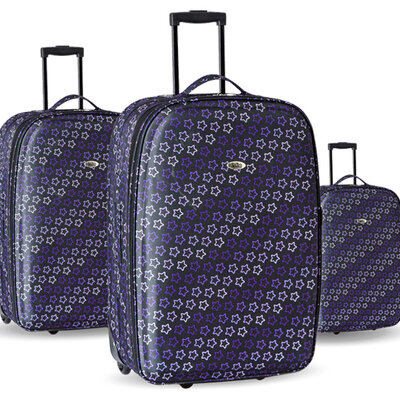 Komplet Od 3 Kofera Sazio York Stars