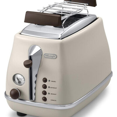 DeLonghi Toster Icona Vintage CTOV 2103 bež