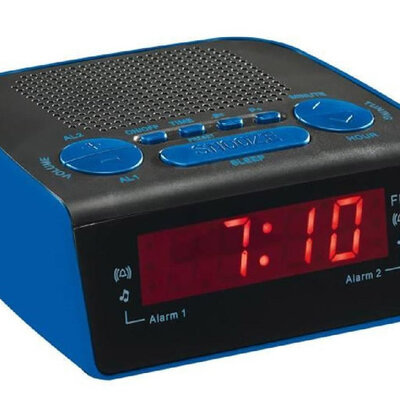 ClipSonic Radio prijemnik sa satom i budilnikom AR314B