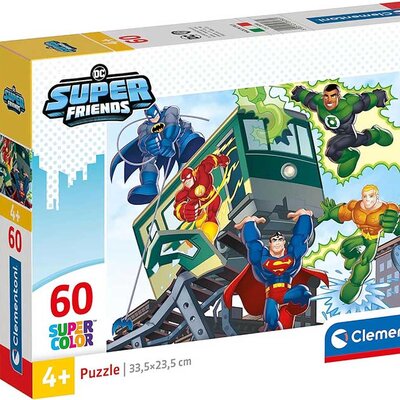Puzzle slagalice 60 delova DC Superfriends Clementoni 26066