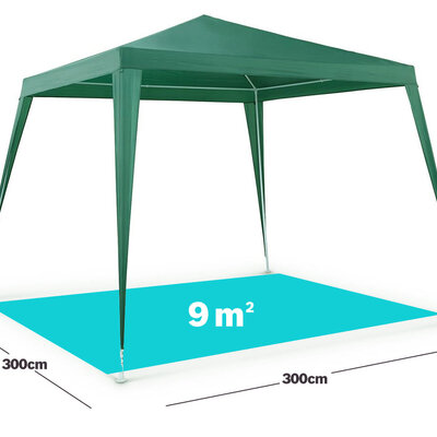 Paviljon Tenda 3 x 3 m Sun Star Green
