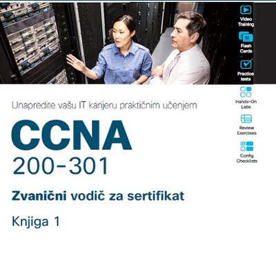 CCNA 200-301 Zvanični vodič za sertifikat, knjiga 1