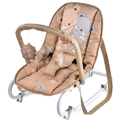 LORELLI Ležaljka za bebe TOP RELAX Beige Za Za