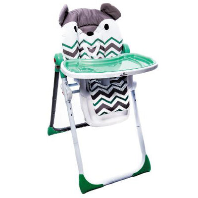 KIKKA BOO Stolica za hranjenje ZIG-ZAG Mouse