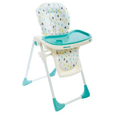 KIKKA BOO Stolica za hranjenje FAMILIA CIELO Drops