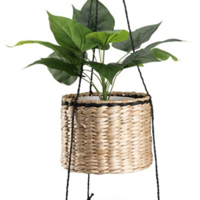 Viseća korpa za dve saksije 