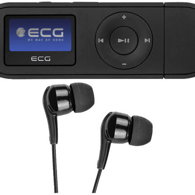 ECG MP3 Player sa slušalicama 4GB PMP 20 Black