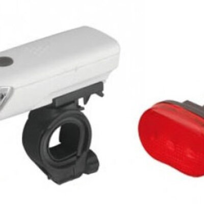 Prednje i zadnje svetlo za bicikl Set Krypton XC104305 181528