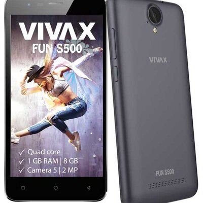 Vivax Mobilni telefon Fun S500 Sivi